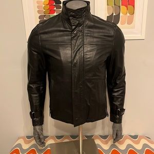 Vintage Diesel circa early 2000’s. Leather jacket Y2K